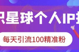 知识星球日引100＋高质量网创粉教程，月变现20000＋