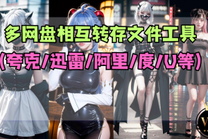 多网盘相互转存文件工具（夸克/迅雷/阿里/百度/UC等）