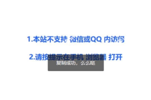 WordPress插件：微信QQ防红跳转插件