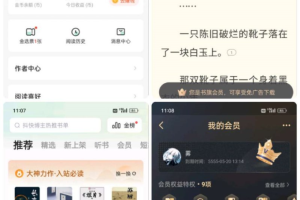 追书神器+书旗小说+番薯小说 解锁会员 免费无限畅读