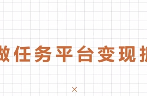 零撸做任务平台变现拆解课