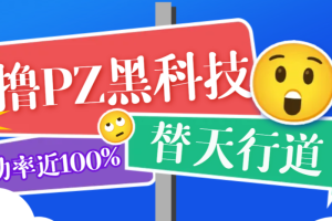 【高端精品】外面收费998的反撸pz车项目，全自动检索pz车科技，轻松日赚500+【找pz脚本+撸pz方法】