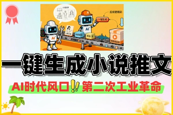 工作流一键生成小说推文视频实战教学