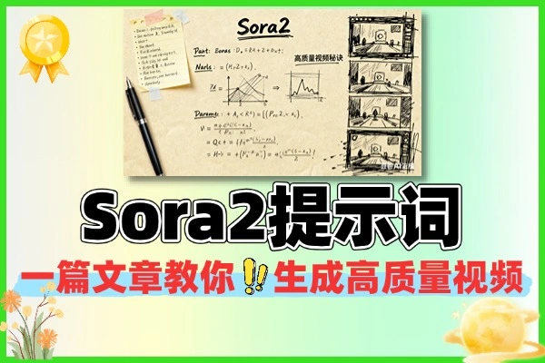 一篇文章教你玩转Sora2提示词生成高质量视频
